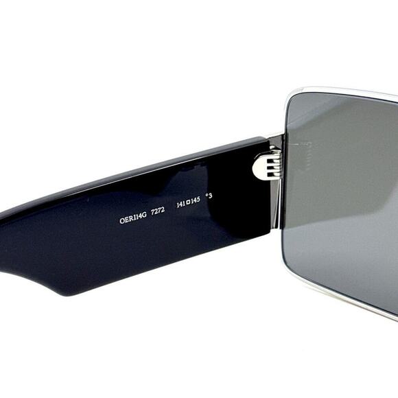 Off-White Black and Silver Sunglasses - Picture 7 of 11